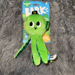 Bark Green Octopus Dog Toy NEW Bark Dog Toys